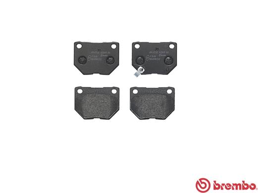 A.B.S. P 78 016 BREMBO Bremsbelagsatz, Scheibenbremse
